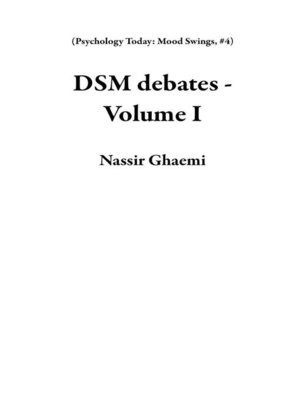 cover image of DSM debates--Volume I